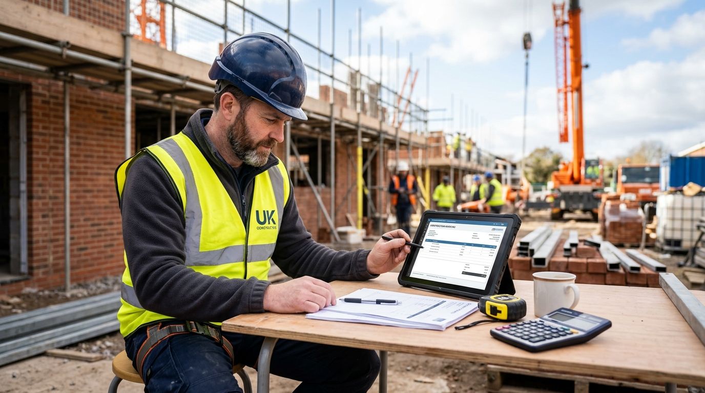 Best construction invoicing software for UK contractors 2026