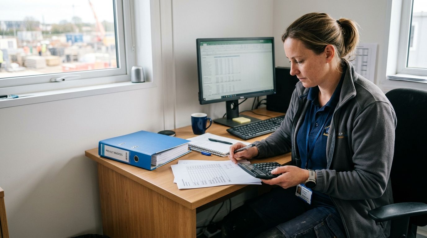 Is CIS deducted before or after VAT on an invoice?
